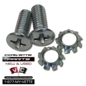 68-77 Corvette Interior Door Handle Screw Kit