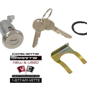 70-77 Corvette Theft Alarm Switch with GM Keys GM # 374169