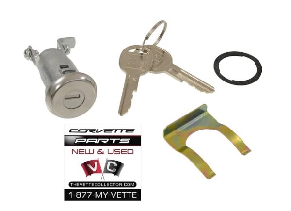 70-77 Corvette Theft Alarm Switch with GM Keys GM # 374169