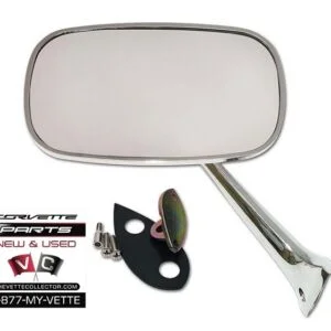 75-79 Corvette Mirror Exterior LH