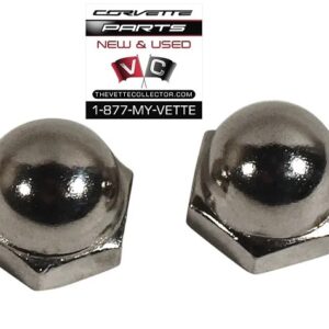 68-90 Corvette Emblem Acorn Nut Set GM # 9439557