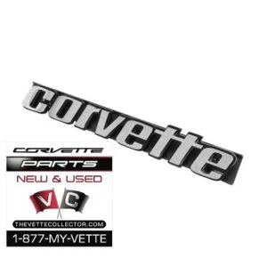 76-79 Corvette Emblem- Rear Bumper Letter Set- GM # 462226