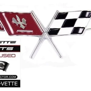 79 Corvette Emblem- Fuel Door