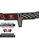 80 Corvette Emblem- Fuel Door GM # 14016099