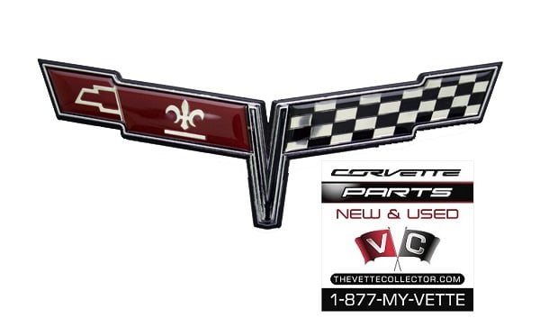 80 Corvette Emblem- Nose- GM #14016098