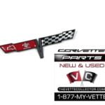 81 Corvette Emblem- Fuel Door GM # 14030130