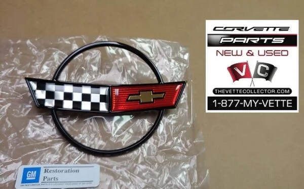 84-90 Corvette Emblem- Nose GM # 14060259