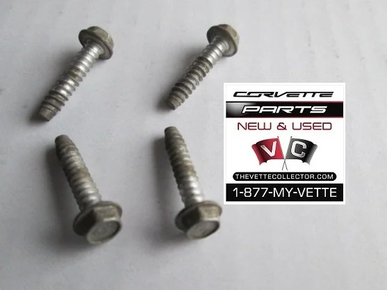 63-74 Corvette Windshield Washer Pump Screw Set MFc- USED