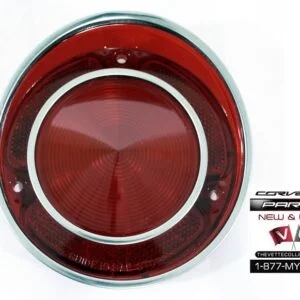 68-69 Corvette Tail Light Lens GM # 5959851