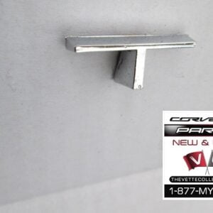 68-73 Corvette Emblem- Rear Bumper Letter "T"- USED