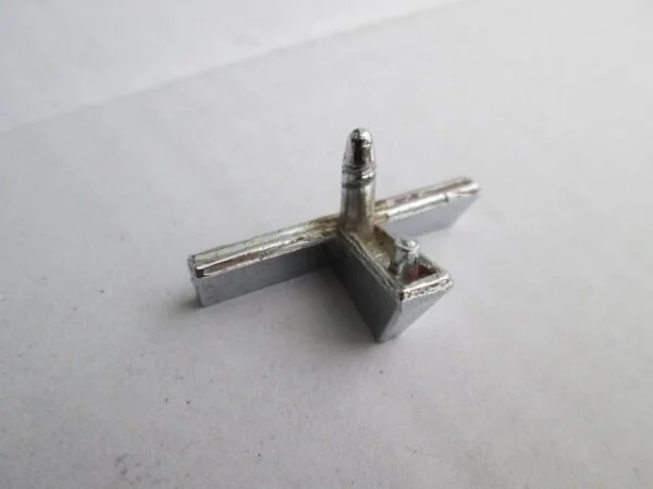 68-73 Corvette Emblem- Rear Bumper Letter "T"- USED