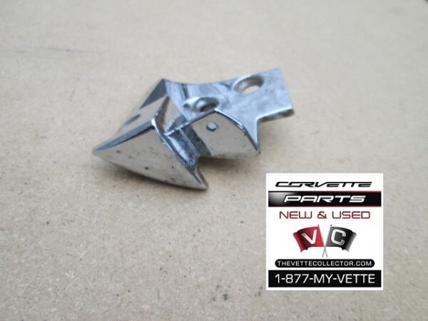 68-77 Corvette T-Top Striker Plate LH- USED GM #3948067