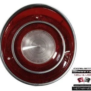 70-71 Corvette Tail Light Reverse Lens