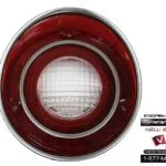71-73 Corvette Tail Light Reverse Lens