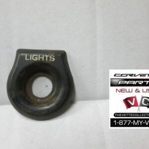 78-82 Corvette Headlight Switch Bezel- USED