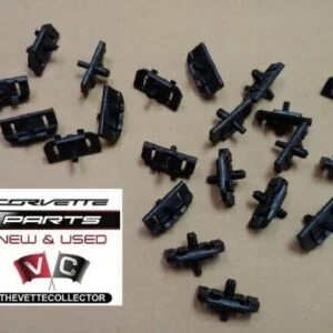 78-82 Corvette Rear Window Molding Clip Set GM # 461170