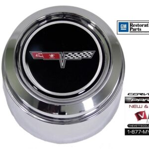 80-81 Corvette Wheel Center Cap with Emblem GM # 474312
