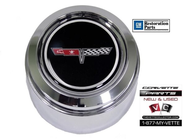 80-81 Corvette Wheel Center Cap with Emblem GM # 474312