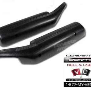 78-82 Corvette Armrest Set Black