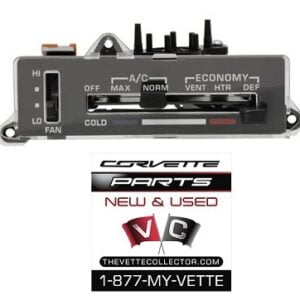 79 Corvette Heater AC Control Assembly