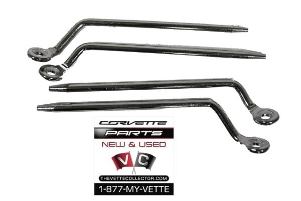 69-76 Corvette Sunvisor Support Rod Set