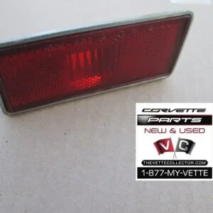 74-82 Corvette Marker Light Lens RH Rear- USED GM # 362958