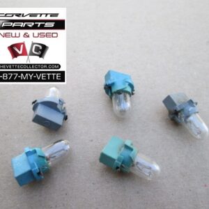 77-82 Corvette Gauge Light Bulb with Socket (5)- USED