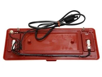 78-82 Corvette Sunvisor Vanity Mirror- RED