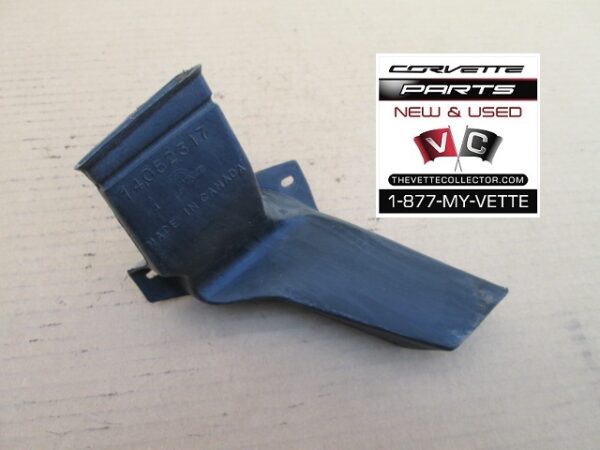 84-85 Corvette Duct- Air Outlet Floor LH- USED GM # 14052317
