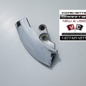 77-82 Corvette Windshield Reveal Corner Header Molding LH-USED GM # 375973