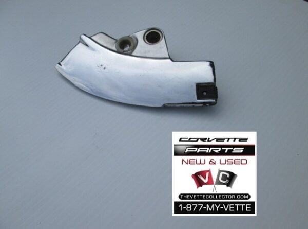 77-82 Corvette Windshield Reveal Corner Header Molding RH-USED GM # 375974