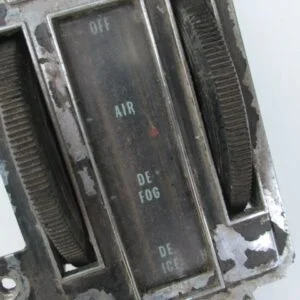 69-71 Corvette Heater Control Assembly without AC- USED