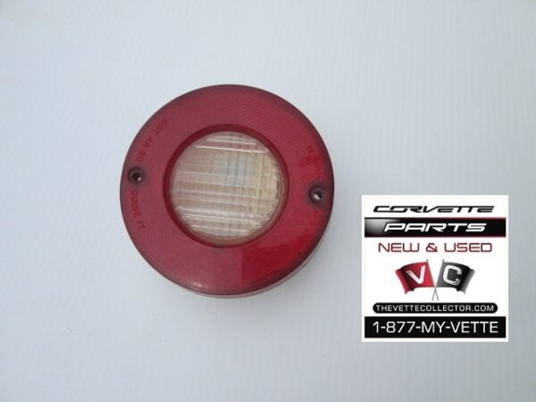 80-82 Corvette Tail Light Lens Reverse- USED GM # 5931198