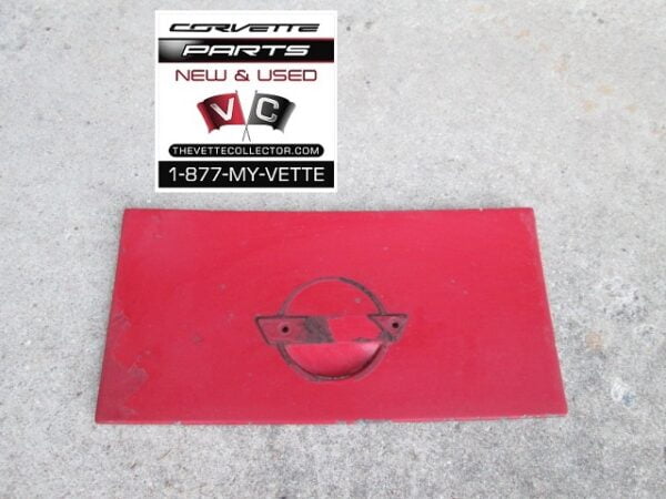 84-96 Corvette Fuel Door COUPE- USED GM # 14147485