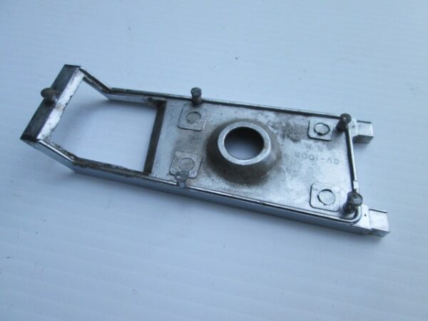 68-77 Corvette Door Panel Lock Knob Insert Plate RH- USED