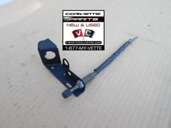 68-77 Corvette Odometer Reset Cable with Bracket- USED