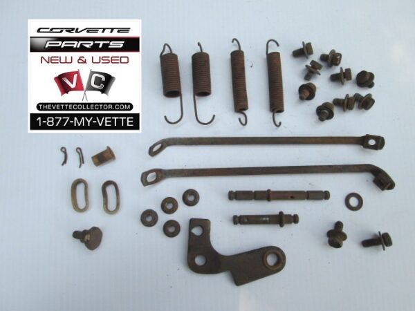 68-82 Corvette Headlight Parts Lot RH- USED