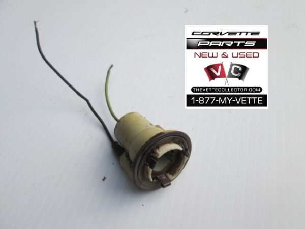 75-82 Corvette Tail Light Lens Backup Socket- USED