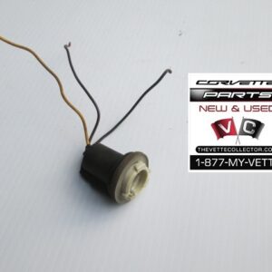 75-82, 84-96 Corvette Tail Light / Park Lens Socket- USED