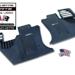 78-82 Corvette Kick Panel Set- Dark Blue