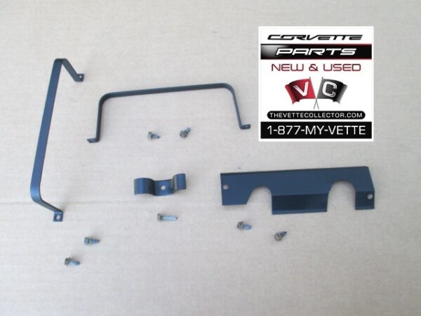 68-77 Corvette Heater Core Bracket Set- REFURBISHED