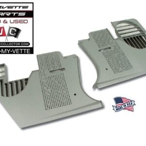 78-82 Corvette Kick Panel Set- Silver