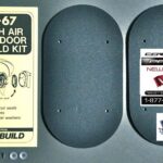 63-67 Corvette Fresh Air Vent Door Seal Kit