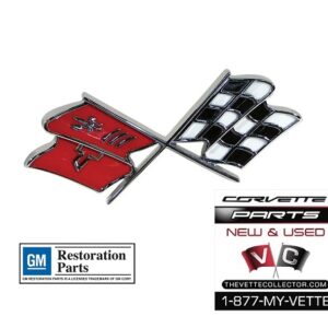 68-72 Corvette Emblem- Nose GM # 3912706