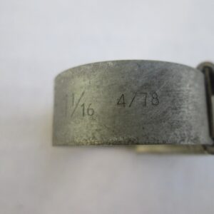 78 Corvette Tower Hose Clamp 1 1/16 Dated: 4/78- USED