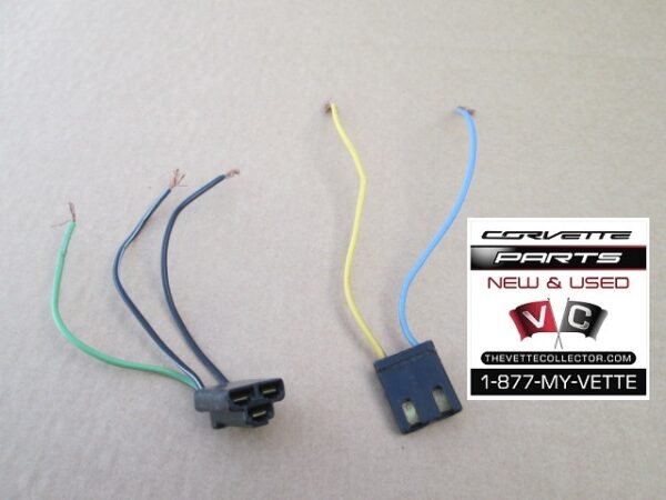68-73 Corvette Windshield Wiper Motor Relay Wiring Harness Pigtail Set- USED
