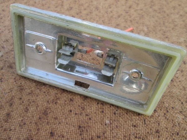 74-82 Corvette Dome Light Housing with Socket- USED GM # 6270493