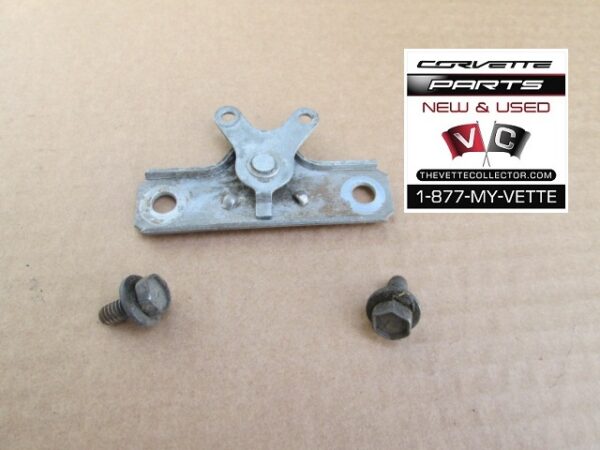 68-77 Corvette Door Lock Control Pivot Assembly with Mounting Bolts- USED