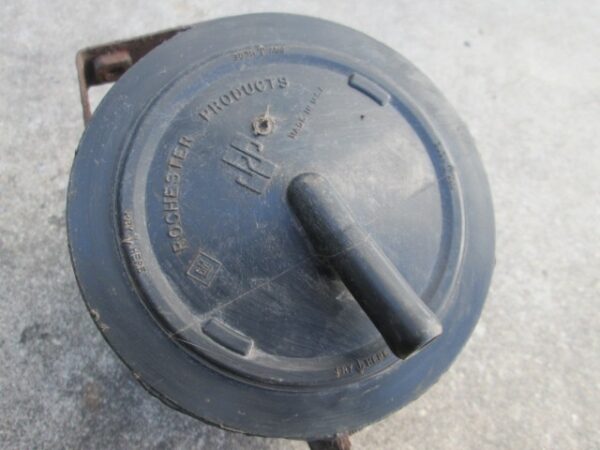 74-77 Corvette Charcoal Fuel Vapor Canister with Bracket- USED GM # 7028131
