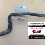 84-89 Corvette Duct- Window Defrost with Bracket LH- USED GM # 14052318